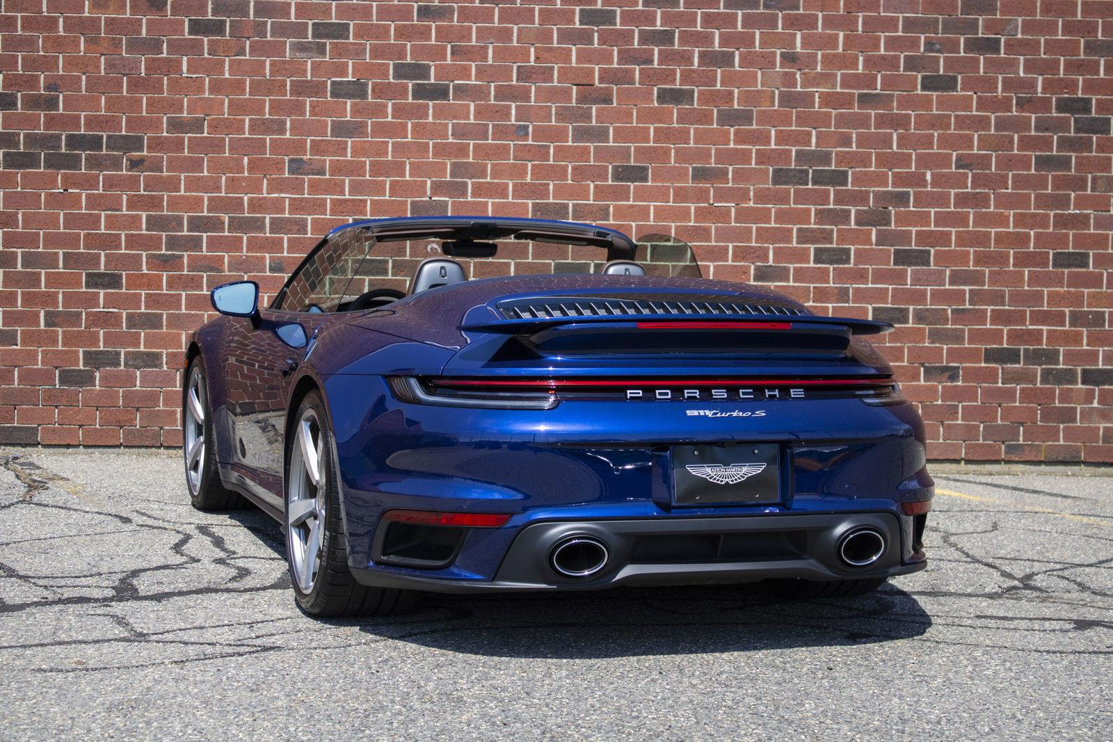 Used 2021 Porsche 911 Turbo S with VIN WP0CD2A90MS263223 for sale in Norwood, MA