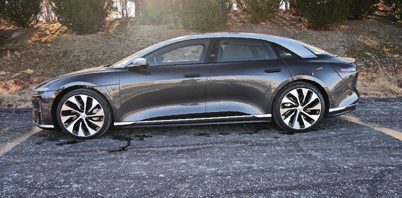 Used 2022 Lucid Air Grand Touring with VIN 50EA1GBAXNA005039 for sale in Norwood, MA